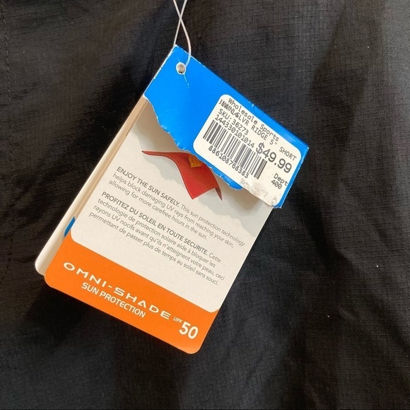 COLUMBIA Sz 14 Silver Ridge  Omni Shade Omni Wick Adjustable Waist Shorts - Picture 2 of 16